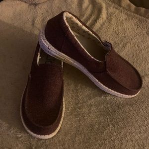 NWOT Hey Dude Misty slip on